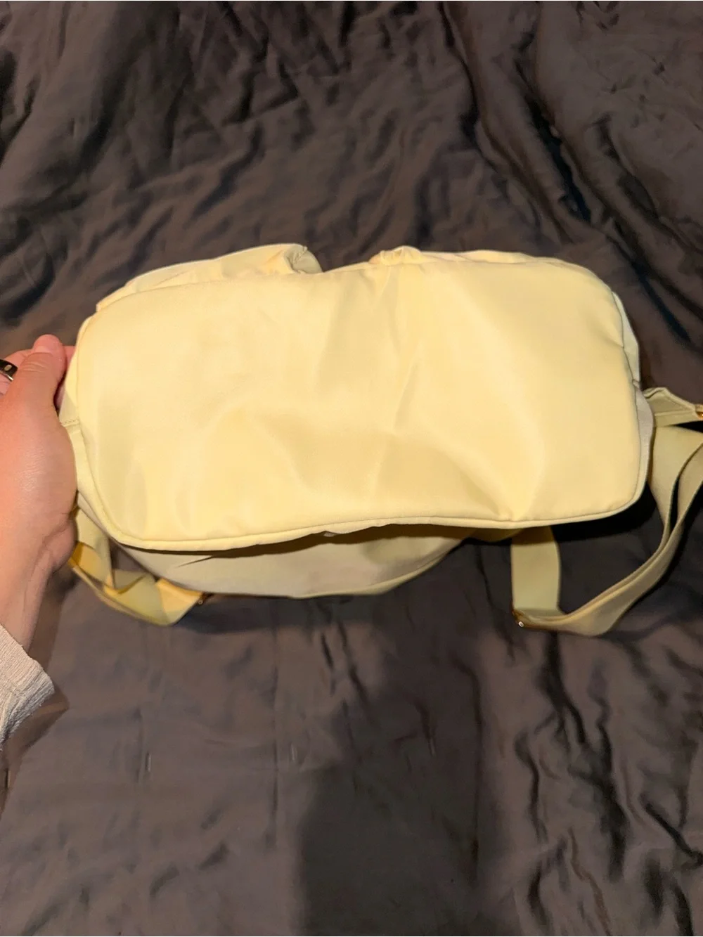Women's Backpack - Minimal Backpack Baby Yellow